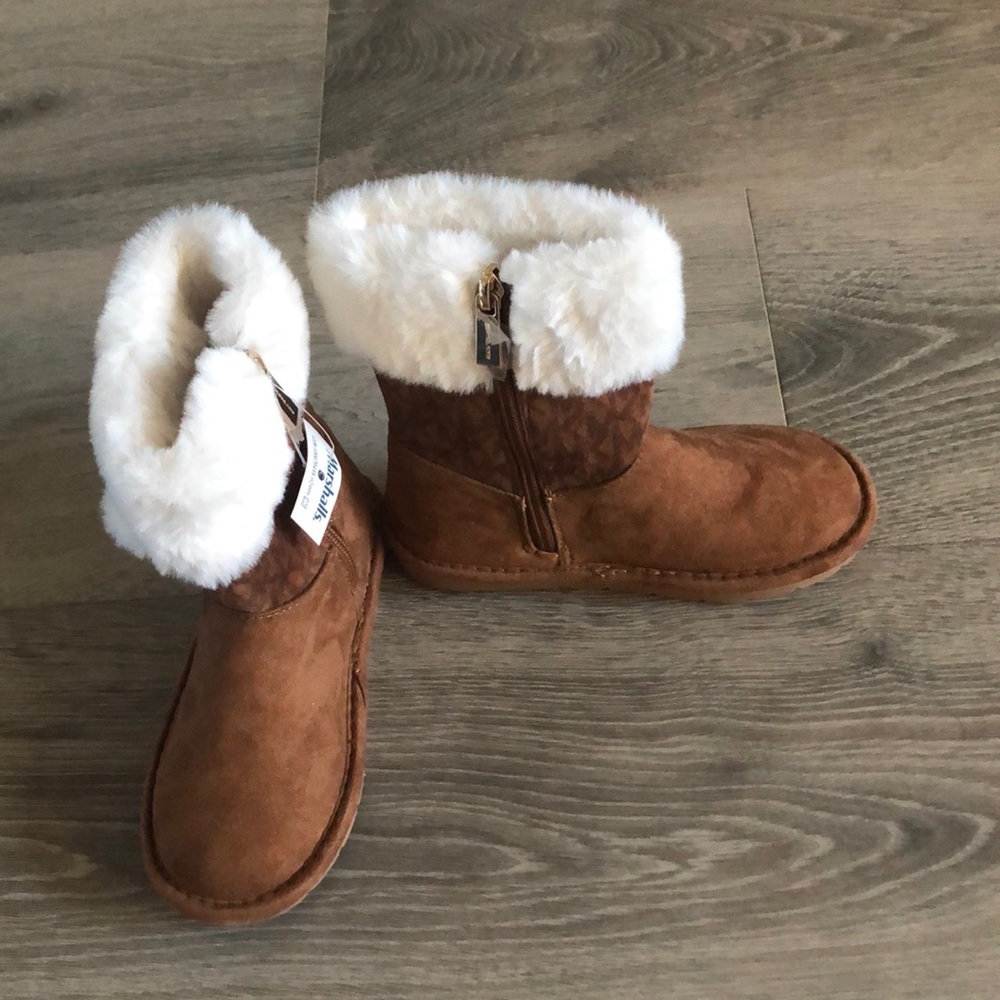michael kors toddler suede boots